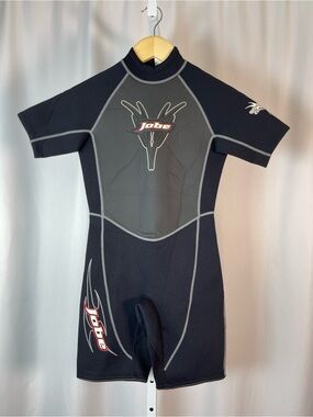 Jobe Vintage Kids Size 12 Shorty Swim Bodysuit Wetsuit Drysuit Surf Swimming